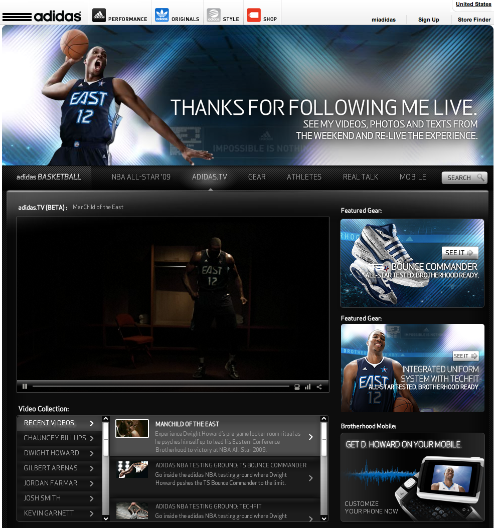 Adidas TV