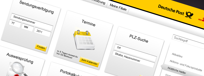 Projekt Deutsche Post Intranet Portal