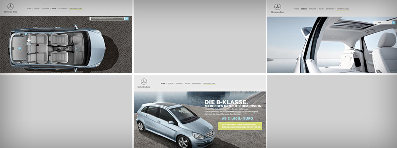 Projekt Mercedes-Benz B-Klasse Webspecial